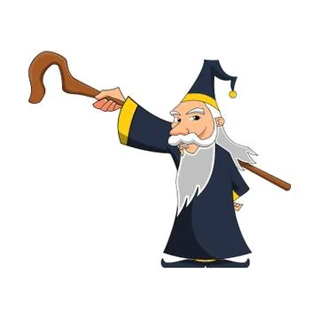 Wizard Stock Illustration
