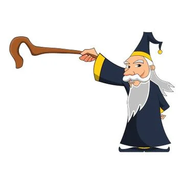 Wizard Stock Illustration