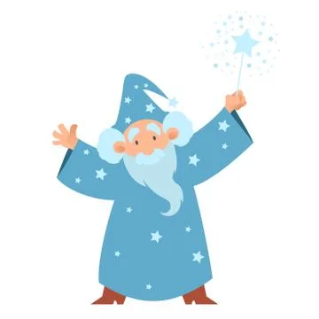 Wizard Illustrazione stock