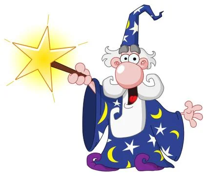 Wizard Stock Illustration