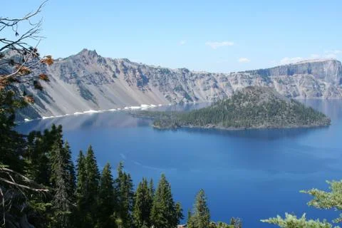 Wizard Island Stock Photos