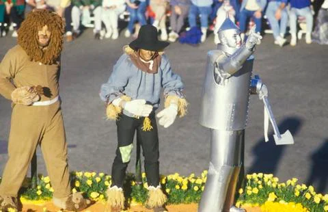 Wizard of Oz Float in Rose Bowl Parade, Pasadena, California Stock Photos