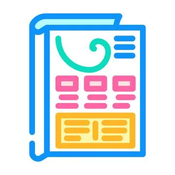 Wizard of oz testing ux ui color icon vector illustration Illustrazione stock