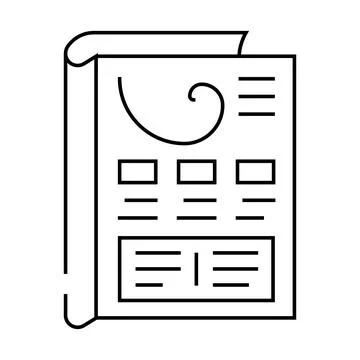 Wizard of oz testing ux ui line icon vector illustration Stockillustratie