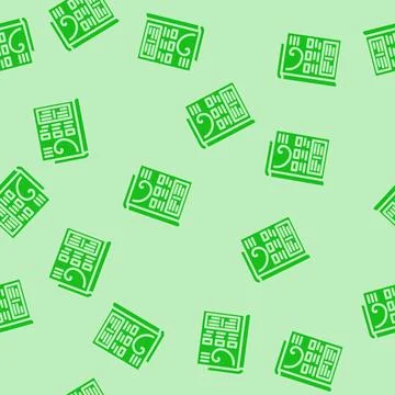 Wizard of oz testing ux ui glyph vector seamless pattern イラスト素材