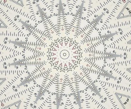 Wizard ruler Stock Illustration