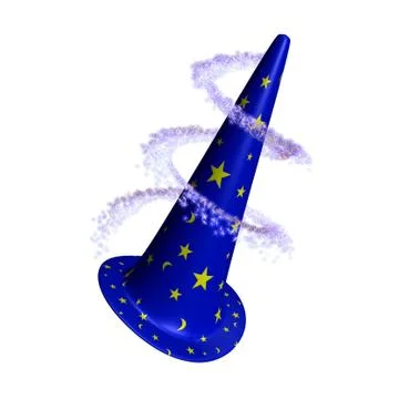 Wizard's hat Stock Illustration