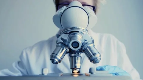 WNV under the microscope, research on its transmission through mosquitoes. Stock Footage 336583721