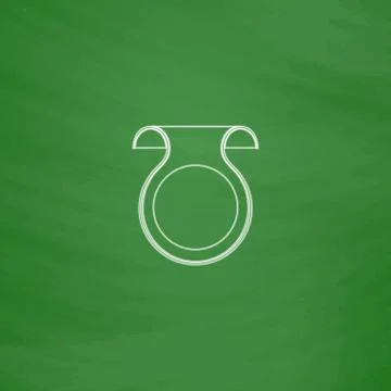 Wobbler computer symbol Stock Illustration