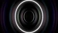 Wobbling camera lens circle background HD Footage