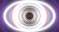 Wobbling circles glowing background HD Footage