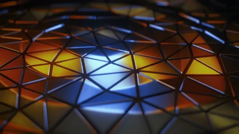 Wobbling structure animation Stock Footage 154987722