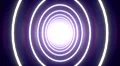 Wobbling tunnel circle background blue HD Footage