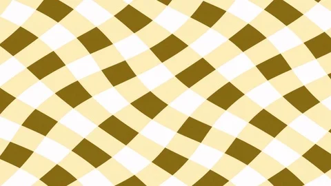 Wobbly gingham pattern changing colour Video stock 71166843