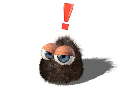 Wobby is angry Stock Illustration