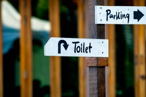 Wodden Sign Stock Photos