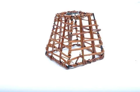 Woden cage Stock Photos