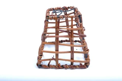 Woden cage Stock Photos