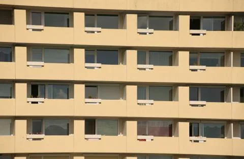 Wohnkaserne Stock Photos