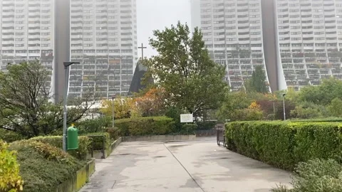 Wohnpark Alterlaa Stock Footage 231617633
