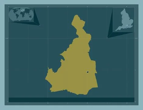 Wokingham, England - Great Britain. Solid color shape イラスト素材
