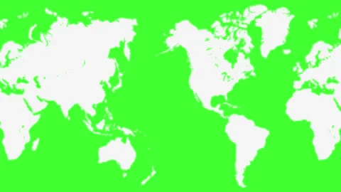 Wold map animation Stock Footage 278989201