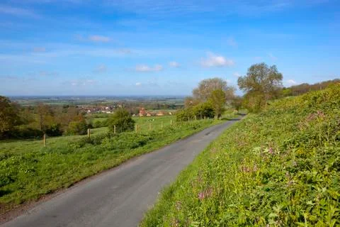 Wolds view Stock Photos