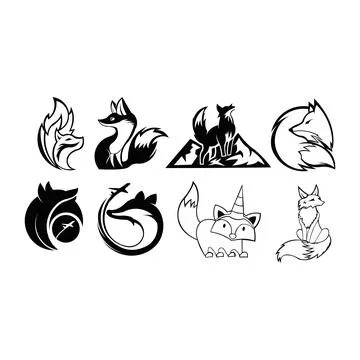 Wolf bolt Emblem Stock Illustration