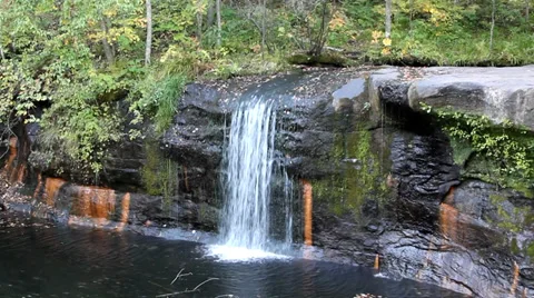 Wolf Creek Falls Video stock 32481692