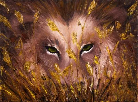Wolf eyes Stock Illustration