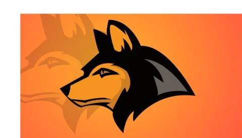 Wolf face Illustration