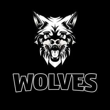 Wolf head design vector illustration Stock Illustration