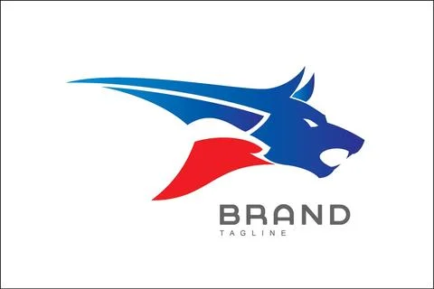Wolf head Stock Illustration