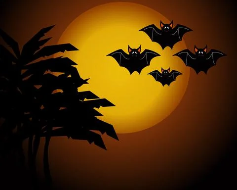 Wolf horror Stock Illustration