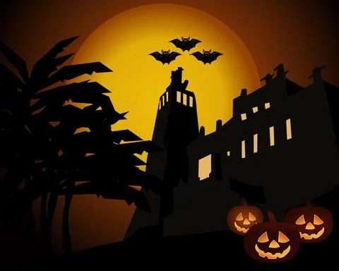 Wolf horror Stock-Illustration