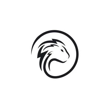 Wolf icon vector illustration concept  design Stock-Illustration