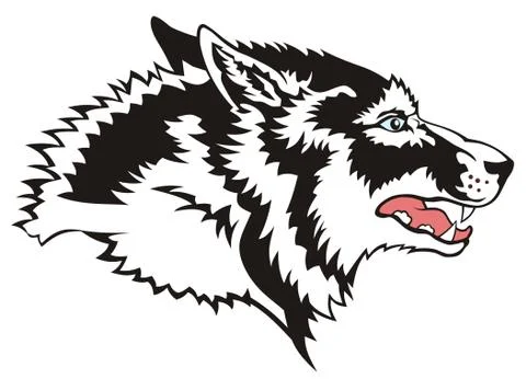 Wolf Illustrazione stock