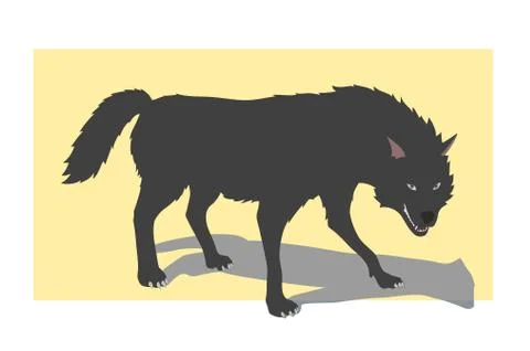 Wolf Stock-Illustration