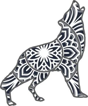 Wolf Stock Illustration