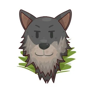 Wolf illustration Stock Illustration