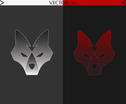 Wolf Logo Stock-Illustration