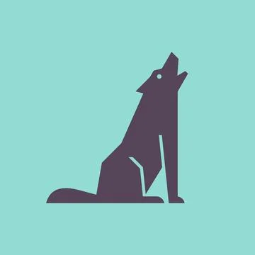 Wolf logo Stock Illustration
