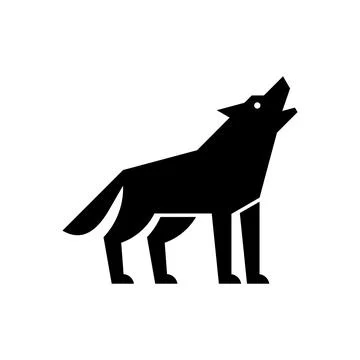 Wolf logo Stock Illustration