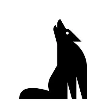 Wolf logo Stock Illustration
