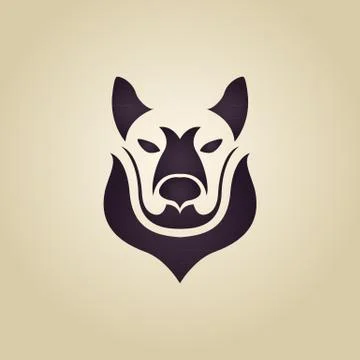 Wolf logo vector Stock Illustration