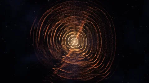 Wolf-Rayet Star Dust Shells Expanding Space Telescope Seamless Loop Stockbeeldmateriaal 347567712