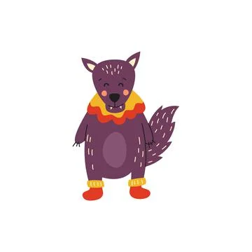 Wolf. Vector logo. wildlife. Wild wolf. Vector illustration Stock Illustration