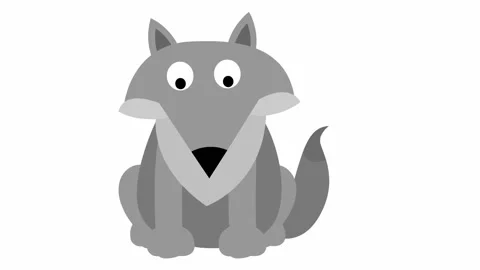 Wolf white Stock Footage 193989831