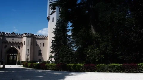 Wolfsberg Castle in Carinthia. Austria Stock-Footage 78041008