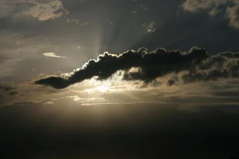 Wolkenformation Stock Photos